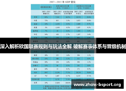 深入解析欧国联赛规则与玩法全解 破解赛事体系与晋级机制