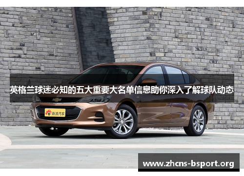 英格兰球迷必知的五大重要大名单信息助你深入了解球队动态